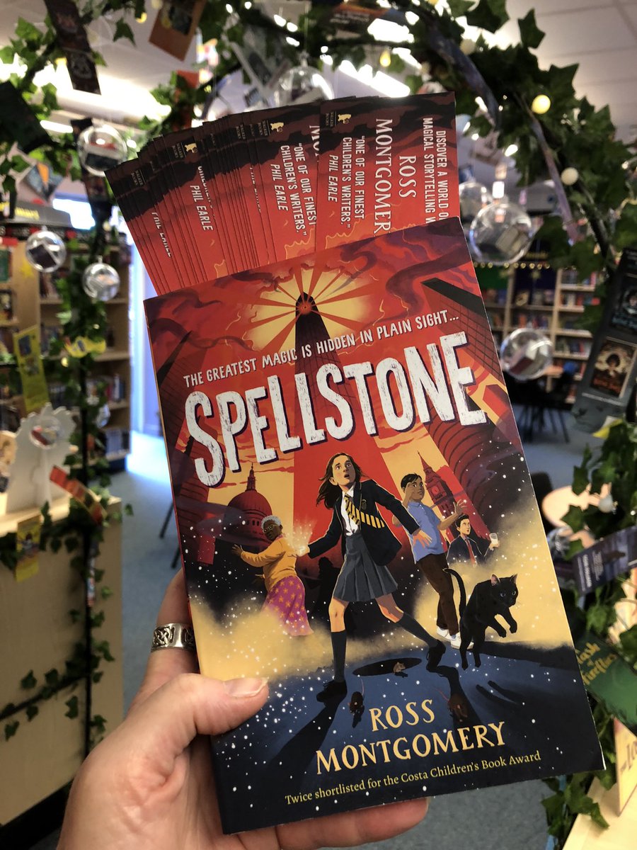 TCA_LRC's tweet photo. Thank you @toppsta for this fab resource pack for #Spellstone for the genius that is @mossmontmomery @WalkerBooksUK The book has already been snapped up by an eager reader! #toppstaschooldisplay https://t.co/l78pxDuIqy