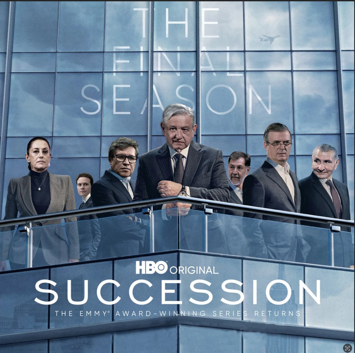 karlox01's tweet photo. Así la nueva temporada de Succession https://t.co/Tlkji68GBh