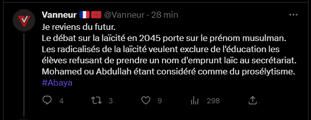 LadyOscarW1's tweet photo. Tweet le plus con du jour!
Où comment dire que tu ne comprends rien à la #Laicite sans le dire...
#LesLU https://t.co/QleJx4CFfg