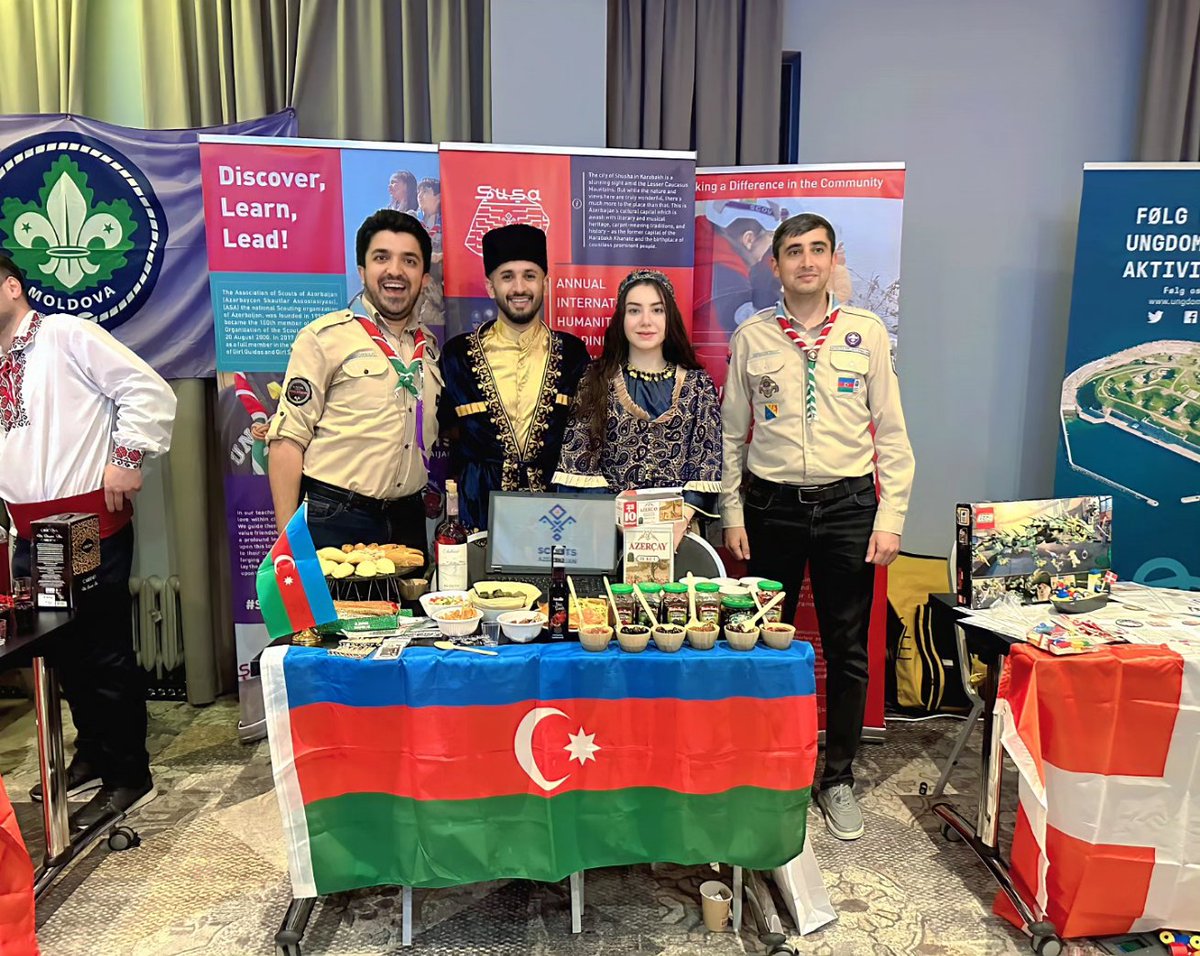 Scouts of Azerbaijan tweet media