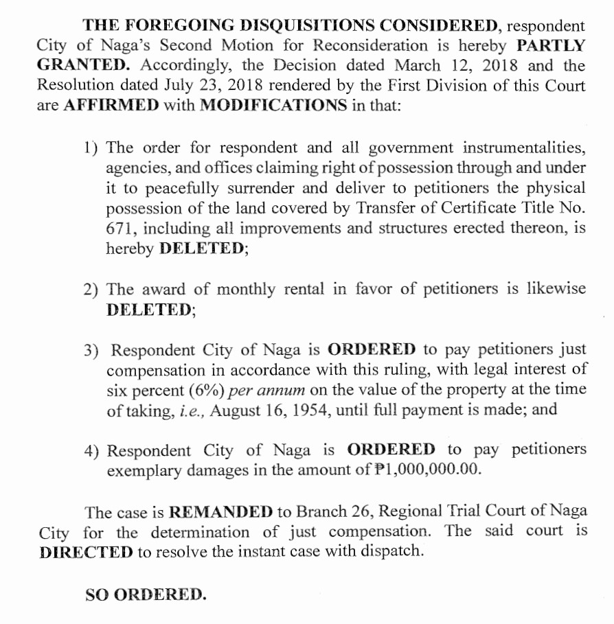 oli r. on Twitter "SC reconsiders its 2018 decision directing the City