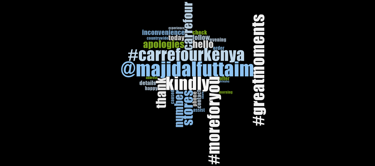 NkamuyaM's tweet photo. Ear on Customer #carrefour #analyticsdatum https://t.co/hGBsEXeHM5