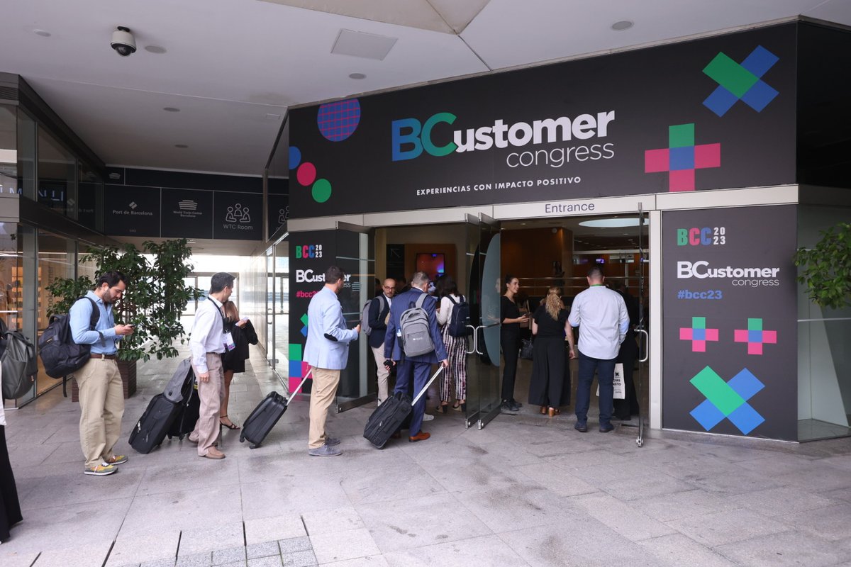 ¡Es hoy, es hoy!🤩 El gran día ha llegado, esperamos a más de 650 personas del sector relación-cliente y relación-empleado. Queremos dar las gracias a las entidades que han estado con nosotros #partners. ¡Os esperamos a todos! #BCC23