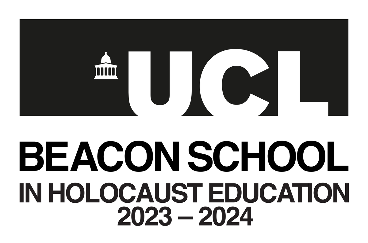 UCL_Holocaust's tweet photo. We are pleased that @fernwoodsch accepted the offer of a place among our 21 strong #BeaconSchool2324 cohort, following their successful application. The Centre looks forward to working alongside History &amp; colleagues on this important curriculum &amp; T&amp;L work. 4/4 https://t.co/g7kzcBR9iw