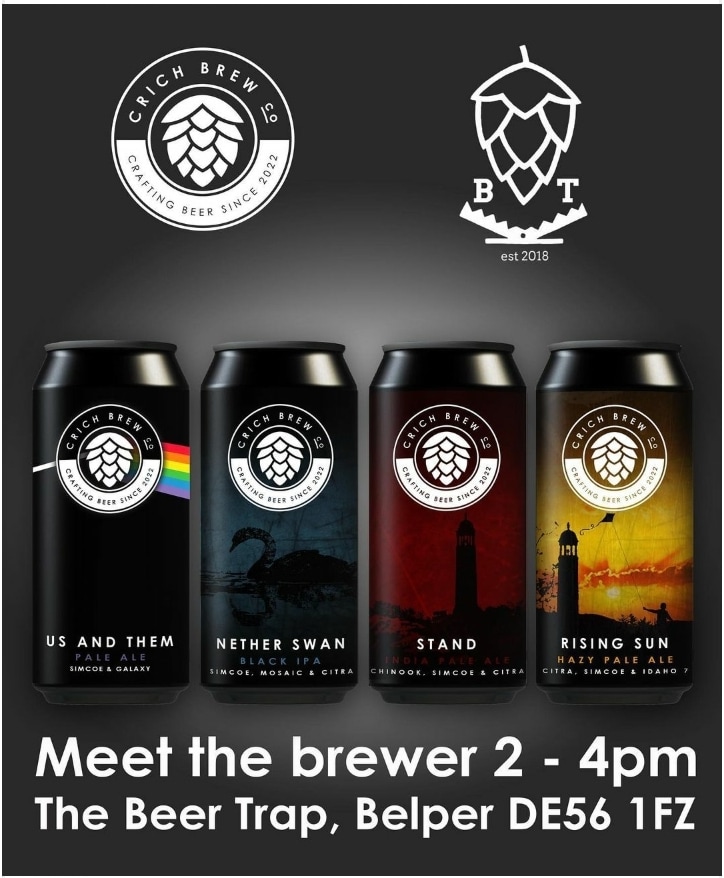 New Brewery Alert 📢 

We'll be showcasing the brand new @crichbrewingco in the bar this Saturday with a meet and greet from the brewer himself, 2-4. This is the first ever launch, so support your local craft beer! 😍 

Don't miss out 🍻 

#thisweekend #saturday #newbeeralert