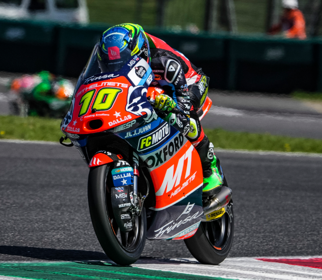 The Oxford backed @mthelmets_msi were back in action at the weekend.
The Sunday race wasn't looking good for <a href="/diogomoreira/">Diogo</a> as he was relegated from 4th to P22. A breath-taking comeback on the first lap however moved him up 12 places. 9 points keeps him 4th overall.