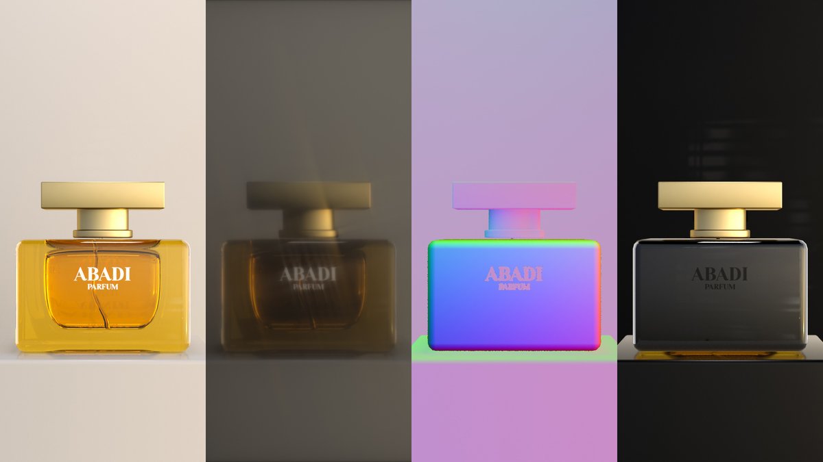 BodoMotion's tweet image. 🔹مرحبا، هنا أعرض عليكم هذه الصورة التي توضح ما يسمى بpasses layer لسير عملية تصميم زجاجة العطر✨
🔹اذا كنت مهتم بالمعرفة اكثر عن مصطلح passes layer، اخبرني بذلك و سأعد ثريد كامل يشرح ذلك!
@Designers_Sup @DesignersChamb @dam_designers @DlelDes @OCreativeJobs #موشن_جرافيك #تصميم