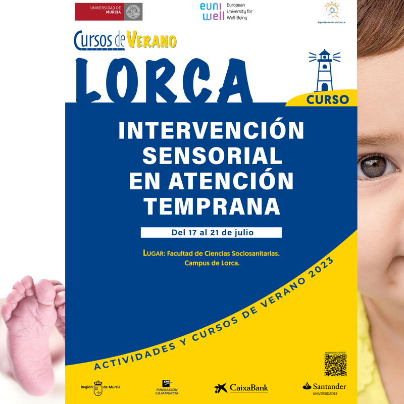 extensionumu's tweet photo. #CursosdeVerano #Lorca
Intervención sensorial en atención temprana
🗓️ 17-21 julio
🔴https://t.co/D7vvoUnr2L
#Atención #Temprana #Fisioterapia #Infantil #Murcia #neonatal #estimulación #UCIN #TEA #TDHA #enfermería #medicina #óptica #logopedia #Murcia #CursosUMU #CDIAT #Terapeuta https://t.co/7SF4FHRgez