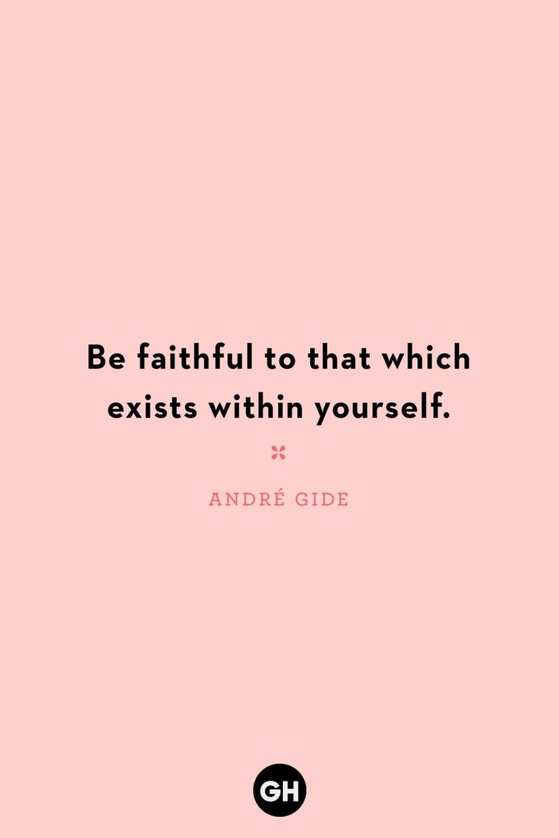 By being faithful to ourselves, we can navigate life with authenticity, making choices aligned with our deepest convictions. It's a reminder to listen to our intuition, trust our instincts, and stay true to who we are, even in the face of challenges or external influences. 📷