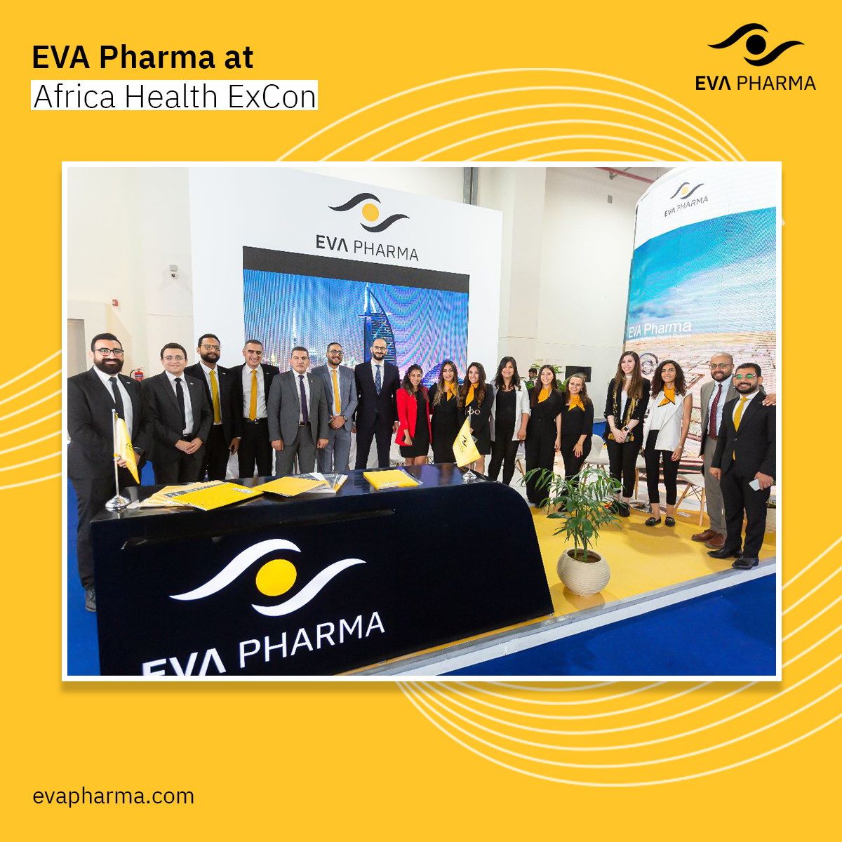 Empowering Africa's Health: EVA Pharma commits to localizing biologics, immunosuppressants, and more. A game-changing outcome from our participation at Africa Health ExCon 2023, forging a brighter future for patients in Africa and the Middle East. #EVAPharma #africahealthexcon