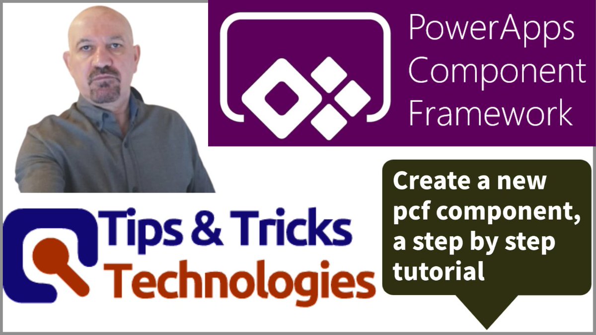 TechnTipsTricks's tweet image. How to create a new PowerApps Component Framework? Follow a step-by-step tutorial.
In this video I will show you how to create a new #pcf, how to test it, how to deploy it, and how to use it.
It is a step-by-step tutorial. #Dynamics365 #PowerPlatform #CRM
youtu.be/pq_h1nxHqAg