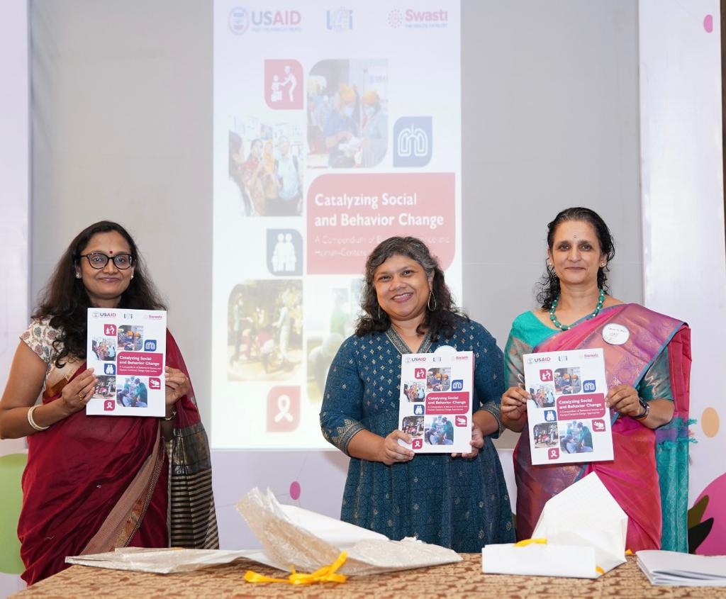 learning4impact's tweet photo. We are delighted to announce the launch of 'Catalyzing Social and Behavior Change: A Compendium of Behavioral Science & Human-centered Design Approaches' that highlights some of @usaid_india's impactful work around #SBCC in health. Check out the report: https://t.co/K6B9zV2iKy https://t.co/kYmKvtAQ0S