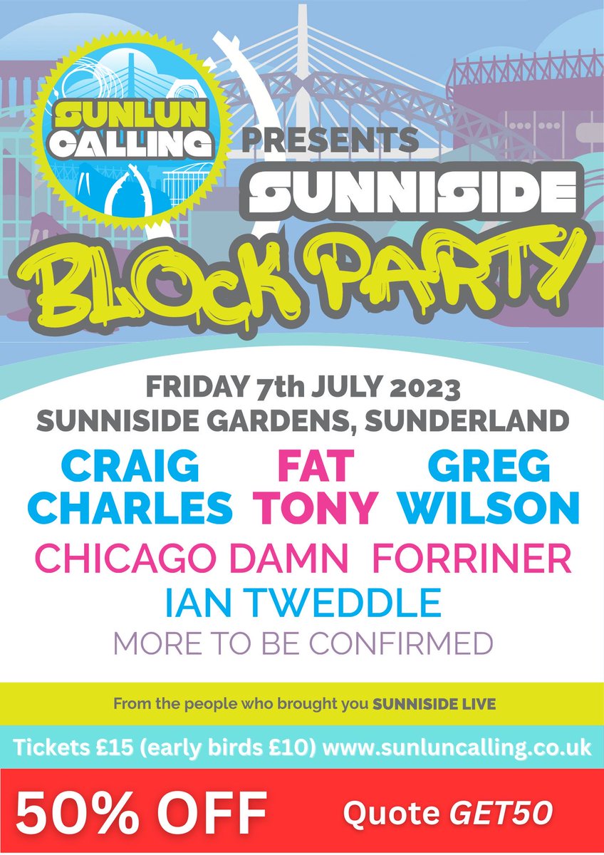 sunnisidelive's tweet photo. Sunshine is here so who needs Ibiza when we have ⁦@thefattony⁩ here in sunny sunlun tickets flying out don’t miss out https://t.co/RCGo979HV8