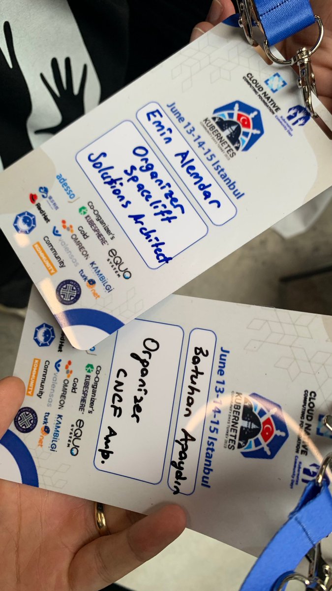 developerguyba's tweet image. We (w/@alemdar_emin Halil İbrahim Bugöl) are having our dream🚀 We are organizing the very first @KubernetesDays @kcturkey at Istanbul at @KubernetesDays today 🥳
#cncf #kubernetes #kubernetescommunitydays #kcd #kcdturkey