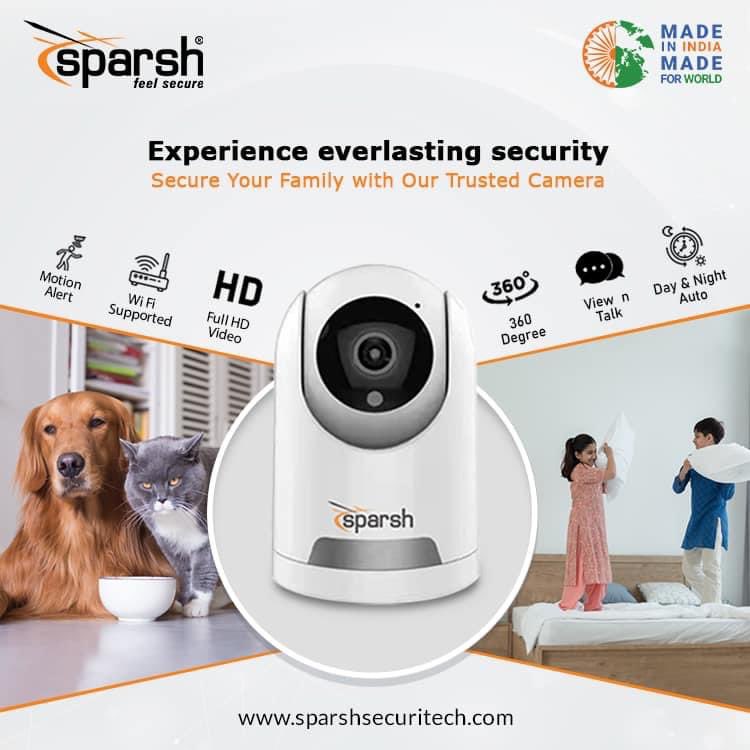 Sparsh_cctv's tweet photo. Unleash the Power of our Feature-packed Pan-Tilt WiFi Camera: Capture Life in Stunning Detail with Ultra HD & Stay Ahead of Potential Threats with Intelligent Human Detection.
#SparshCCTV #IndianCCTV #PTCamera #WIFICCTV #surakshasarhadseghartak #madeinindiamadeforworld https://t.co/PxhbPwPUrJ
