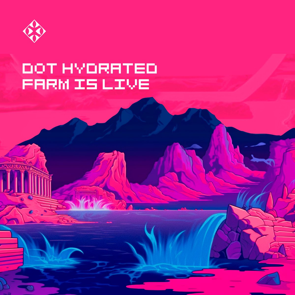 The first Hydrated Farm is live

Provide DOT to the Omnipool and earn up to 25% APR 💧🚜