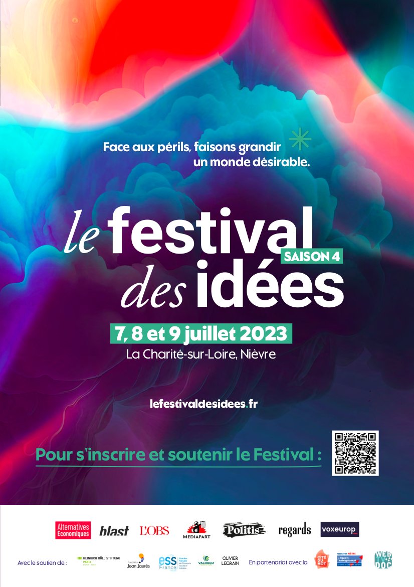 festival_idees's tweet photo. 📖 Intervenant·e·s, débats, infos pratiques... voici le programme en 4 pages à lire et à partager, à faire lire et à diffuser !
Retrouvons-nous à La Charité-sur-Loire les 7, 8 et 9 juillet.
Inscription et soutien : https://t.co/NJ0EU6QaTU
#fdi2023 #lfdi2023 https://t.co/XvvvfjnDH9