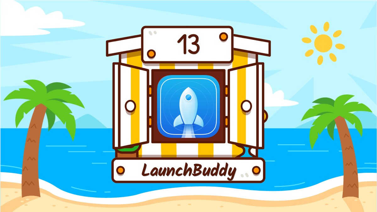 Indie App Santa (@indieappsanta) on Twitter photo 🌴1️⃣3️⃣🌴
Stay organised while making apps! 🚀
<a href="/LaunchBuddy_App/">LaunchBuddy: Indie Project Manager</a> is a tool that helps you keep track of all projects you’re working on and releases that you have planned.🧰🛠️
▶️ Lifetime : $36.99 → $3.99 ◀️
By <a href="/FloWritesCode/">Flo writes Code</a>
👉 apple.co/3Pa7yAu 🌴1️⃣3️⃣🌴
Stay organised while making apps! 🚀
<a href="/LaunchBuddy_App/">LaunchBuddy: Indie Project Manager</a> is a tool that helps you keep track of all projects you’re working on and releases that you have planned.🧰🛠️
▶️ Lifetime : $36.99 → $3.99 ◀️
By <a href="/FloWritesCode/">Flo writes Code</a>
👉 apple.co/3Pa7yAu