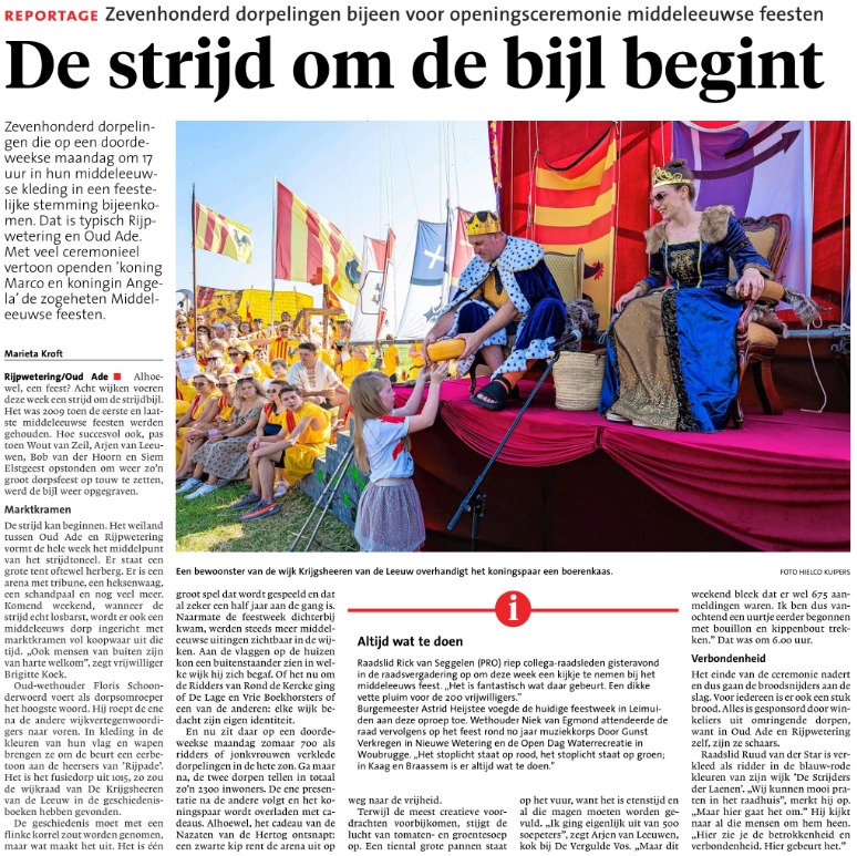 GildeLageLanden's tweet image. We zijn begonnen!