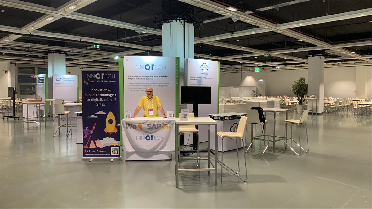 InnotechSrl's tweet photo. Hey @SAP Partner! #SAPPartnerSummitforSme in #Vienna is starting and InnoTech's Team is 𝗼𝗻 𝘁𝗵𝗲 𝗷𝗼𝗯 𝗮𝘁 𝗯𝗼𝗼𝘁𝗵 𝟮𝟲 and is waiting for you!

@SAPCommunity #SAPPartners #SAPBusinessOne  #sapsummit #SAPPartnerBuild #innovation #cloud #digitalization #SME https://t.co/yh62SYEs5x