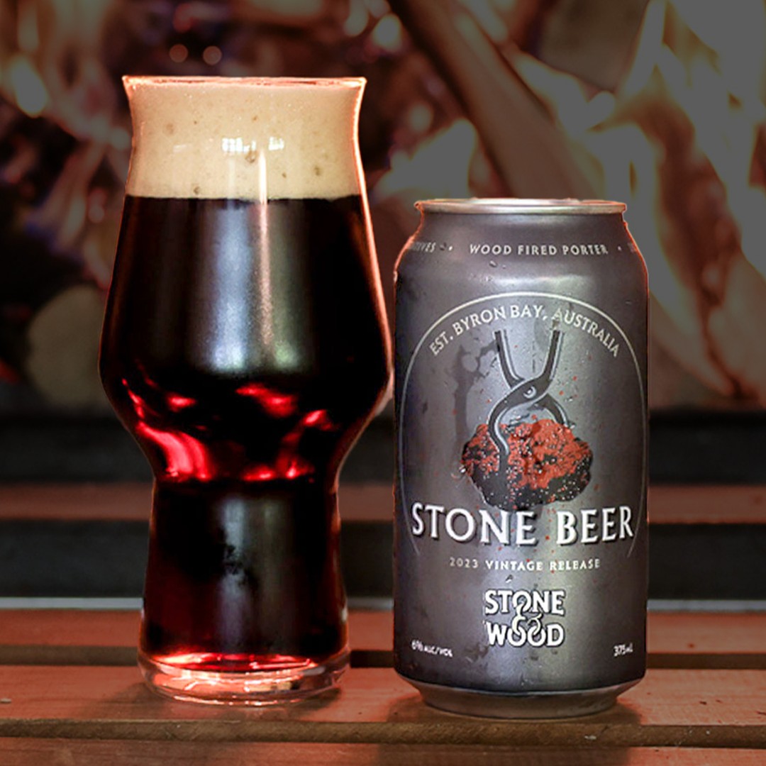Stone Beer 2023 is now available 🍺 🪵🪨  
Created using choice Australian and German malts, with aromas and flavours of coffee, rich dark chocolate, and hints of subtle smoked barley. With limited stock, grab it now from our online store and all good bottle shops &amp; venues 🍻