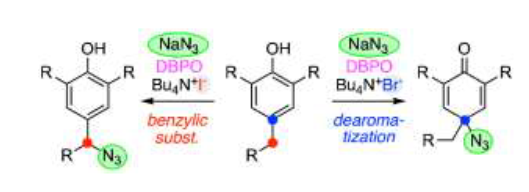 AdvSynthCatal's tweet photo. Just accepted Update for #iodine #catalysis special issue: Dibenzoylperoxide as a Versatile #Oxidant for Oxidative #Azidations of #Phenols Using Quaternary Ammonium #Iodides or #Bromides" by Christopher Mairhofer and Mario Waser @LabWaser https://t.co/2l77bDl56H: https://t.co/u0zmQC9keG