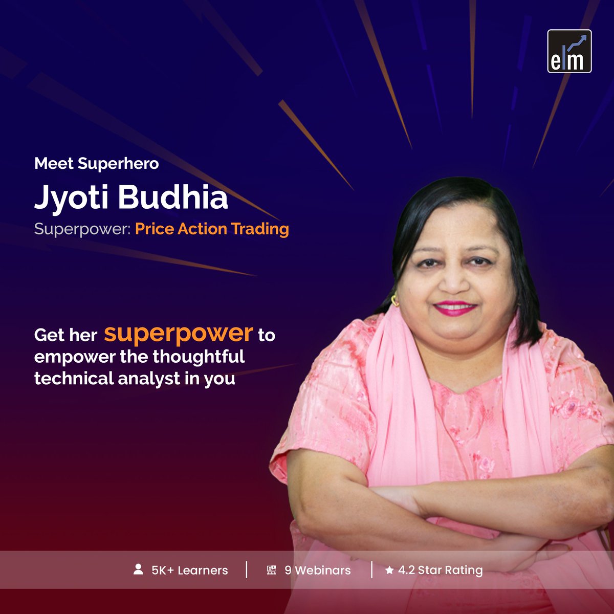 elearnmarkets on Twitter "📢 Discover the expertise of jyotibudhia, a Chartink Jyoti Budhia