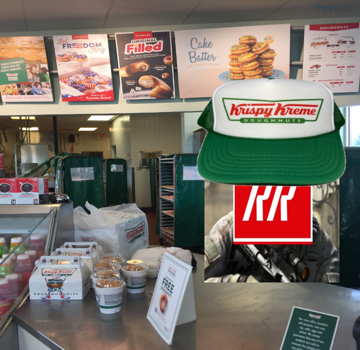 Welcome to Krispy Kreme. What would you like?