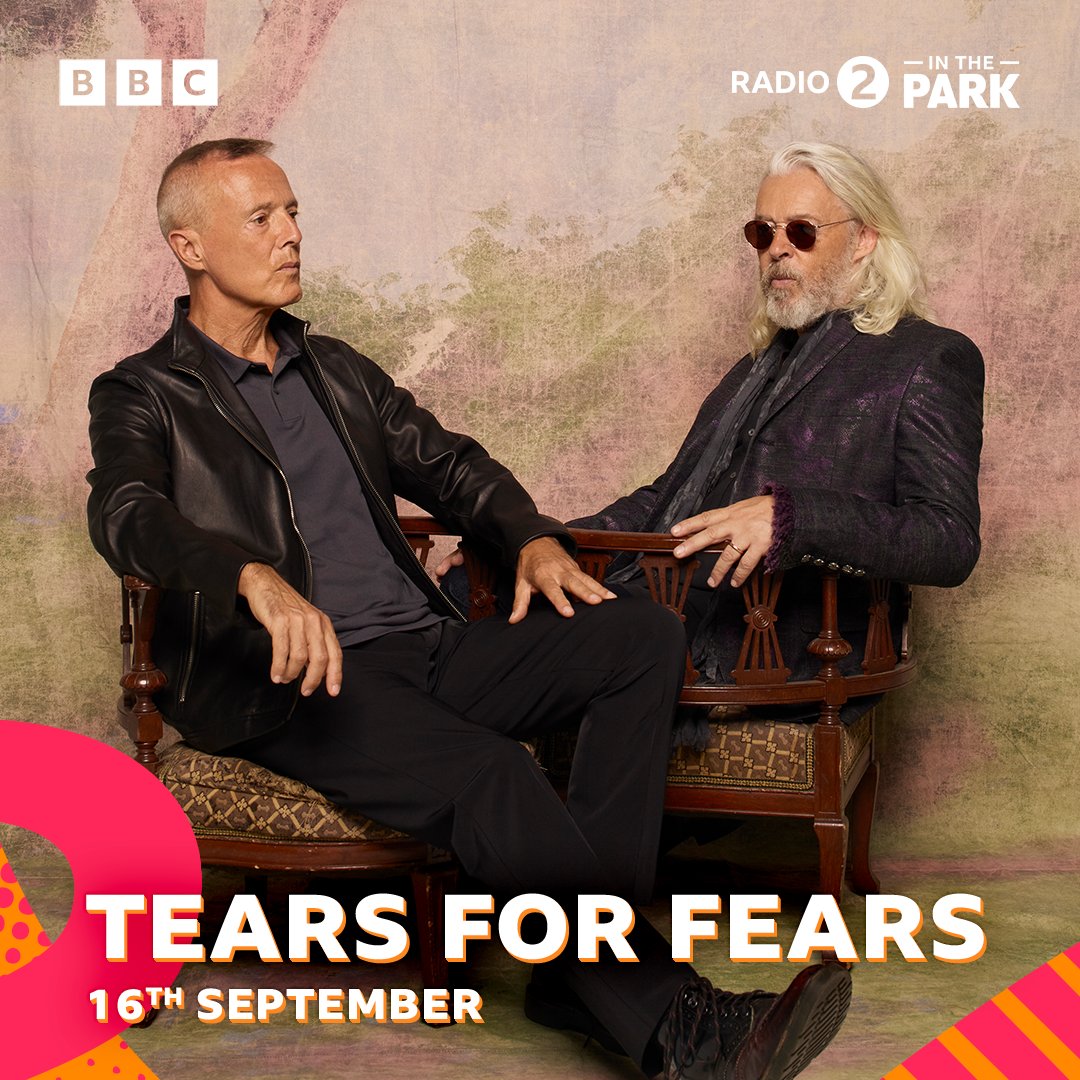 HUGE! Our Saturday headliners TEARS FOR FEARS 😮#R2inThePark!