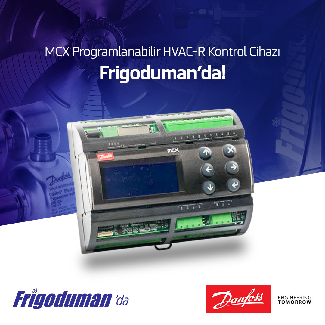 frigoduman's tweet photo. Danfoss MCX Programlanabilir HVAC-R Kontrol Cihazı Frigoduman'da! Hazır yazılım ve size özel yazılım oluşturma süreçlerini öğrenmek için https://t.co/PF7MV85hXA adresli web sitemizi ziyaret edin.

#frigoduman #iklimlendirme #soğutmaizmir #soğutmaistanbul #soğutmatürkiye https://t.co/RmRCHmcQdI