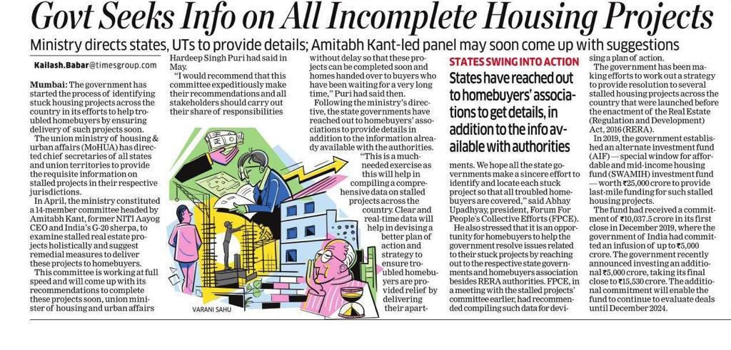 <a href="/valsanair/">Valsa Nair Singh</a> <a href="/MoHUA_India/">Ministry of Housing and Urban Affairs</a> 
Mam, our residential project US Open based in Mulund west , Mumbai is under construction since 13 years registered in RERA by Shapoorji Pallonji group co. Ricardo construction. Please help us as the builder is delaying it for no reason. Help us !