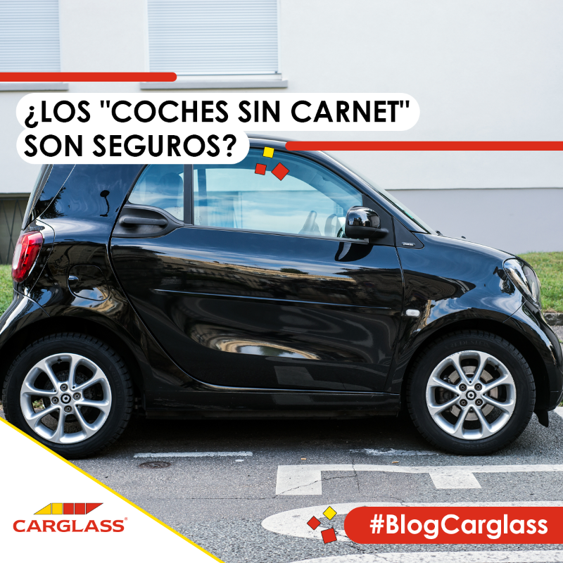 CarglassEs's tweet photo. ¿Existen los coches sin carnet? Seamos claros, NO❌ Los que sí que hay son micro coches, pero...¿son seguros? 🤔 #BlogCarglass