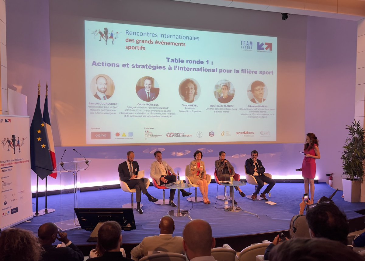 RIGES 2023 c’est parti👍🏻🏆🇺🇸 <a href="/FranceSportEx/">France Sport Expertise</a> <a href="/businessfrance/">Business France</a> <a href="/Sports_gouv/">Ministère des Sports 🇫🇷</a> <a href="/G_Millon1982/">Gaëlle Millon 💙💛</a>