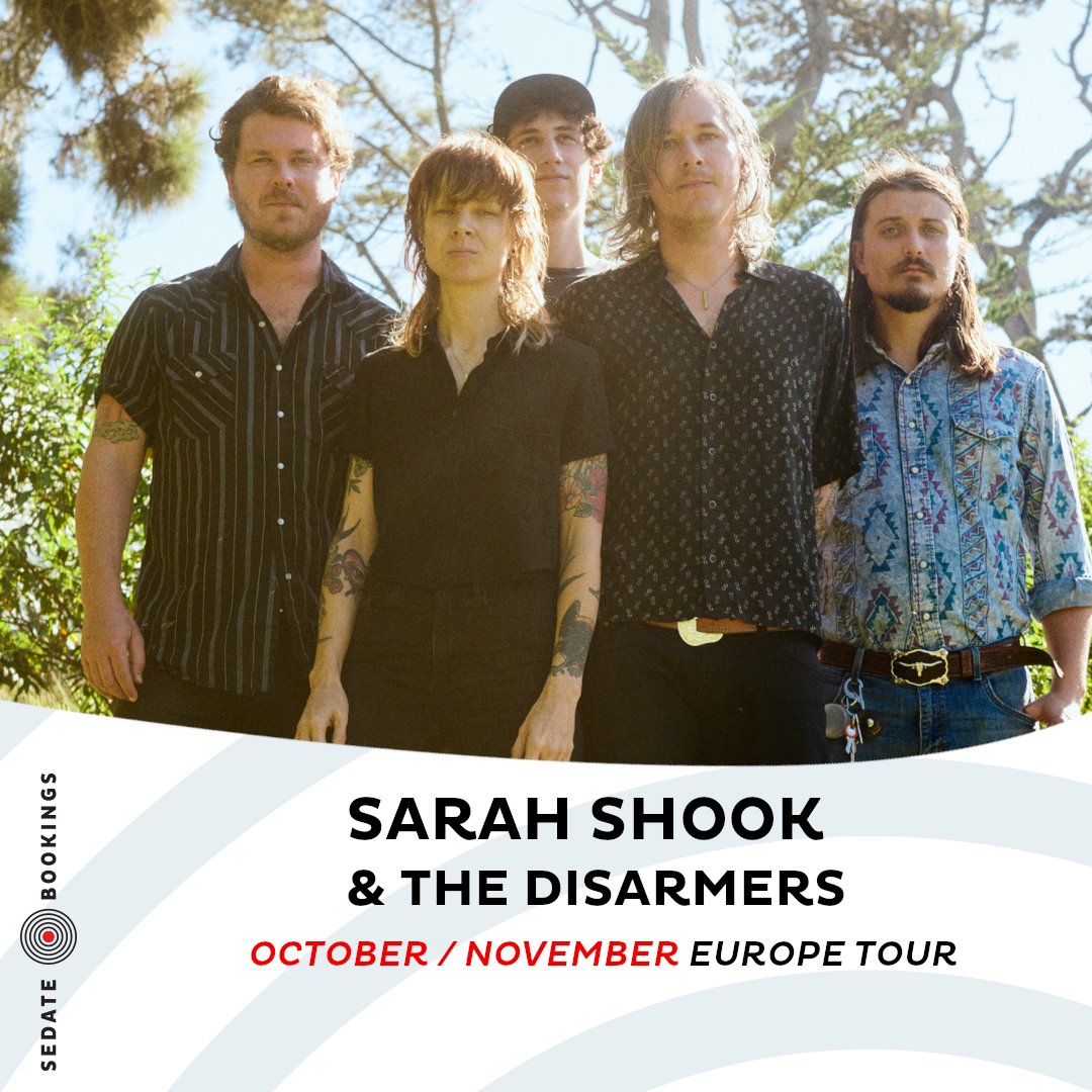 SedateBookings's tweet photo. Sarah Shook & The Disarmers to tour Europe in October and November:
https://t.co/B2qUTZedYC
#sarahshook
#justgetmetotheshow https://t.co/pKuScAGGVw