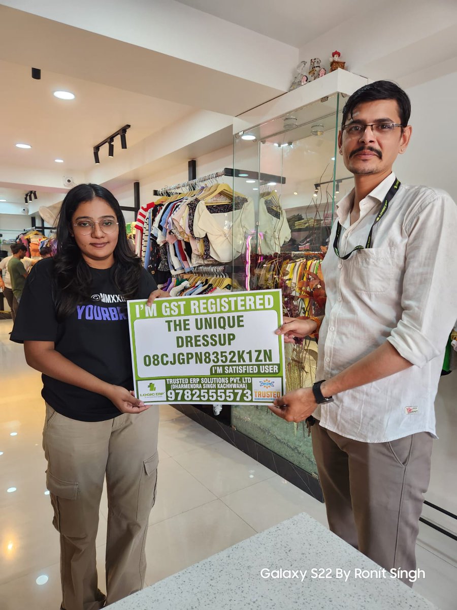 Logicerp's tweet image. Our valued Channel Partner, Dharmendra Singh Kachhwaha Co-Founder and COO of Trusted ERP Solutions Pvt. Ltd., proudly presents their successful marketing activity in Jodhpur, highlighting our satisfied customers!
#LogicERP #trustederp #channelpartner #satisfiedcustomers #business
