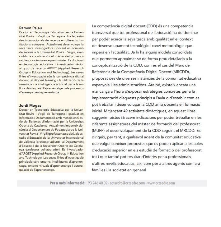 📰PRÓXIMA NOVEDAD EDICIÓN DIGITAL💻
<a href="/ramonpalau/">Ramon Palau</a> <a href="/joppcc/">Jordi Mogas</a> 
octaedro.com/producto/activ…