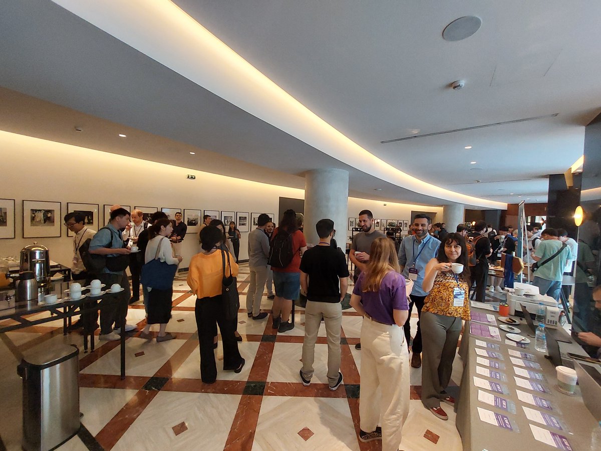 meverteam's tweet photo. Coffee break and Networking at @icmr2023 in Thessaloniki.
#Certh #MeVer #ICMR2023 https://t.co/l85id4PS8O