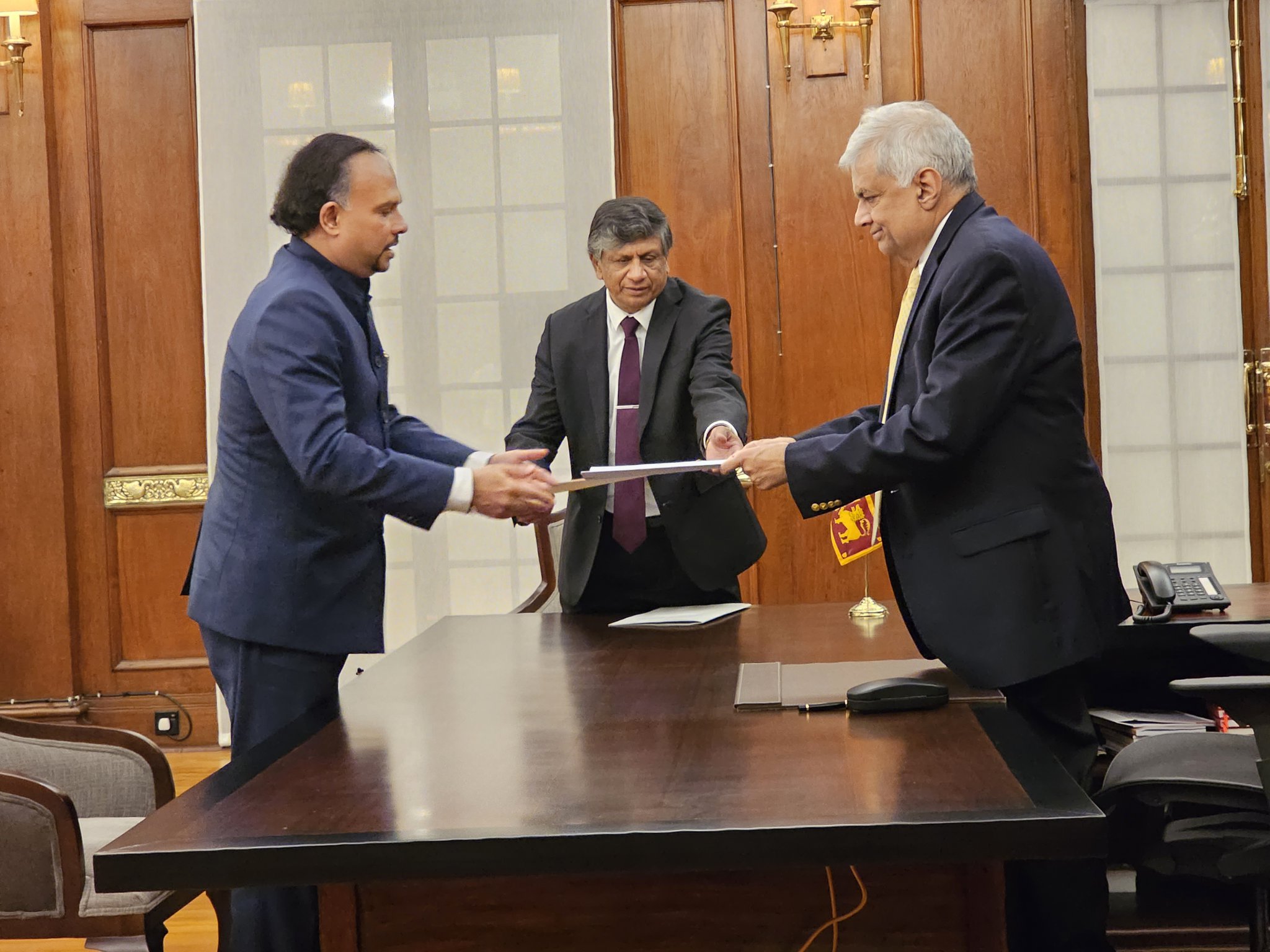 Navin Dissanayake on Twitter "I was appointed as Governor Sabaragamuwa