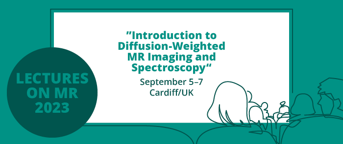 New Lectures on MR course coming up!
💚Diffusion-Weighted MR Imaging and Spectroscopy! 
💚Sept. 5-7, 2023
💚Cardiff/UK
Register now: esmrmb.org/education/lect…