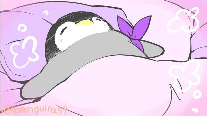 大の字になって堂々と  足が短すぎてむりなら気分だけでも  ╭━━━━━━━━━╮  そろそろおねむ時間 ╰━━━━v━━━━╯