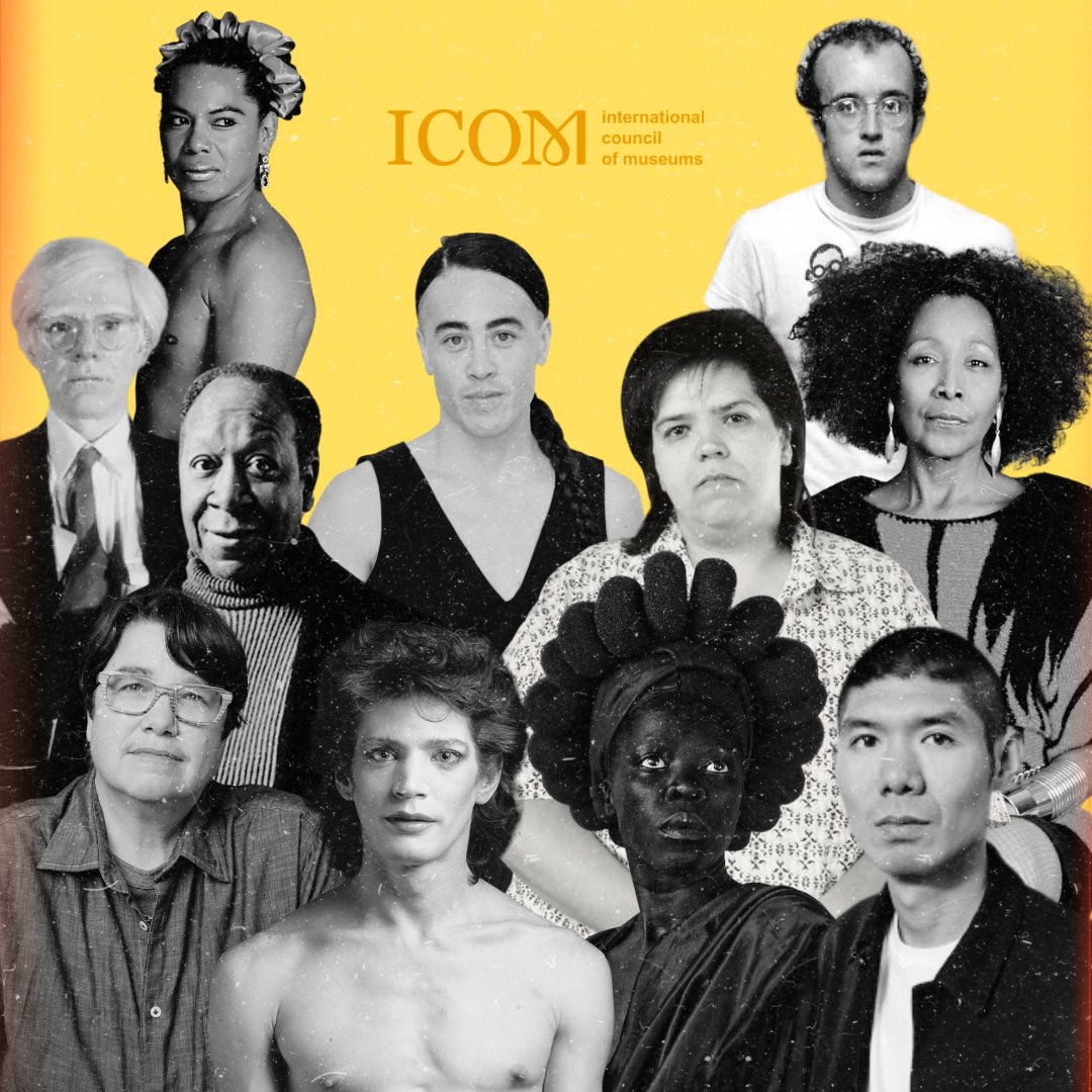 IcomOfficiel's tweet photo. 🌈 This Pride Month, #ICOM celebrates #queer artists and their presence in #museums! From sculptures to paintings to photographs, their work is a powerful reminder of our collective #strength and #resilience. Let’s honor them and their accomplishments this #PrideMonth! https://t.co/D3OsCqEQGG