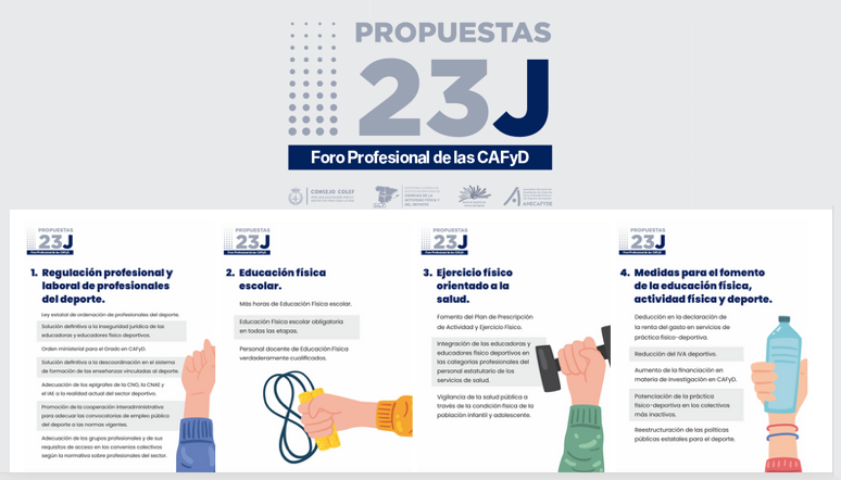Gym_Factory's tweet photo. El foro Profesional de las CAFyD presenta sus propuestas electorales a los partidos políticos por las elecciones generales del 23 de julio.
@anecafyde @ConsejoCOLEF
Leer más: https://t.co/LFPwxDH8ln
#AECD #Anecafyde #CAFyD #ConsejoCOLEF #fitness #Gimnasios https://t.co/3hc59FGgKs