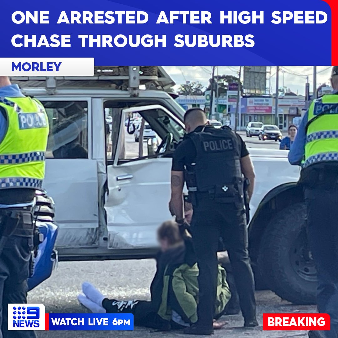 9News Perth On Twitter BREAKING One Person Has Been Arrested After 9news-perth-on-twitter-breaking-one-person-has-been-arrested-after