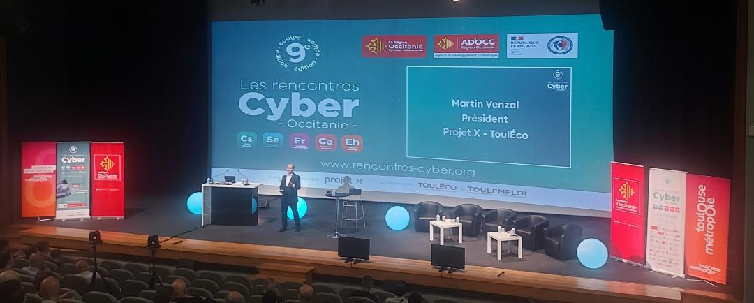 club_reussir's tweet photo. Le @club_reussir participe aux #Rencontres #Cyber #Occitanie à #Diagora !
↪ "Quelle cybersécurité pour demain ?"

Au programme : #keynotes #pitchs #village #stands #animations #démonstrations #ateliers

#actu #clubreussir #RCO2023 #Cybersecurite #Occitanie #Labege #Toulouse https://t.co/PWQp4xg0Sl