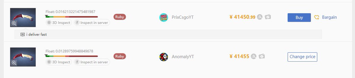 anomalyskins's tweet image. AINT NO WAY HE'S BEATING MY ASS IN THE BUFF LISTINGS 🤣🤣🤣🤣

&amp;gt; he undercuts me and writes "i deliver fast"
&amp;gt; i undercut him and say "i deliver faster"
&amp;gt; he basically says that im fucking fat

HAHAHAHAHA