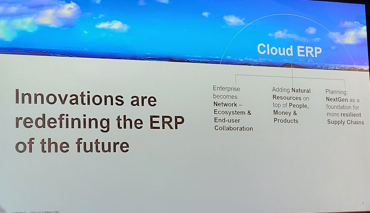 pdicino's tweet image. #sappartnersummitforsme
Aligned with our syrategy