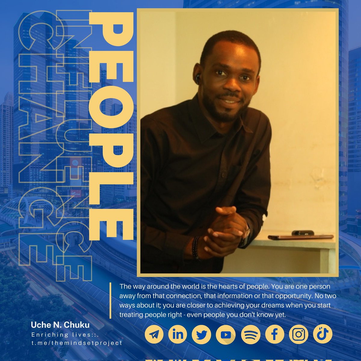 chukuglobal's tweet photo. Don't underrate the power of people and succeeding almost all the time becomes inevitable.
Join our June Classroom via https://t.co/V89z92mmNr
#themindsetproject https://t.co/Wfh13y3PwN