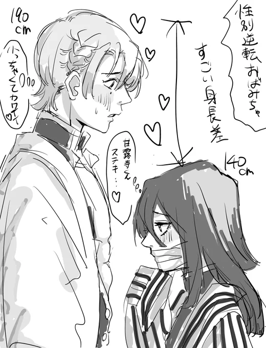 性別逆転オバミチュ 全身も