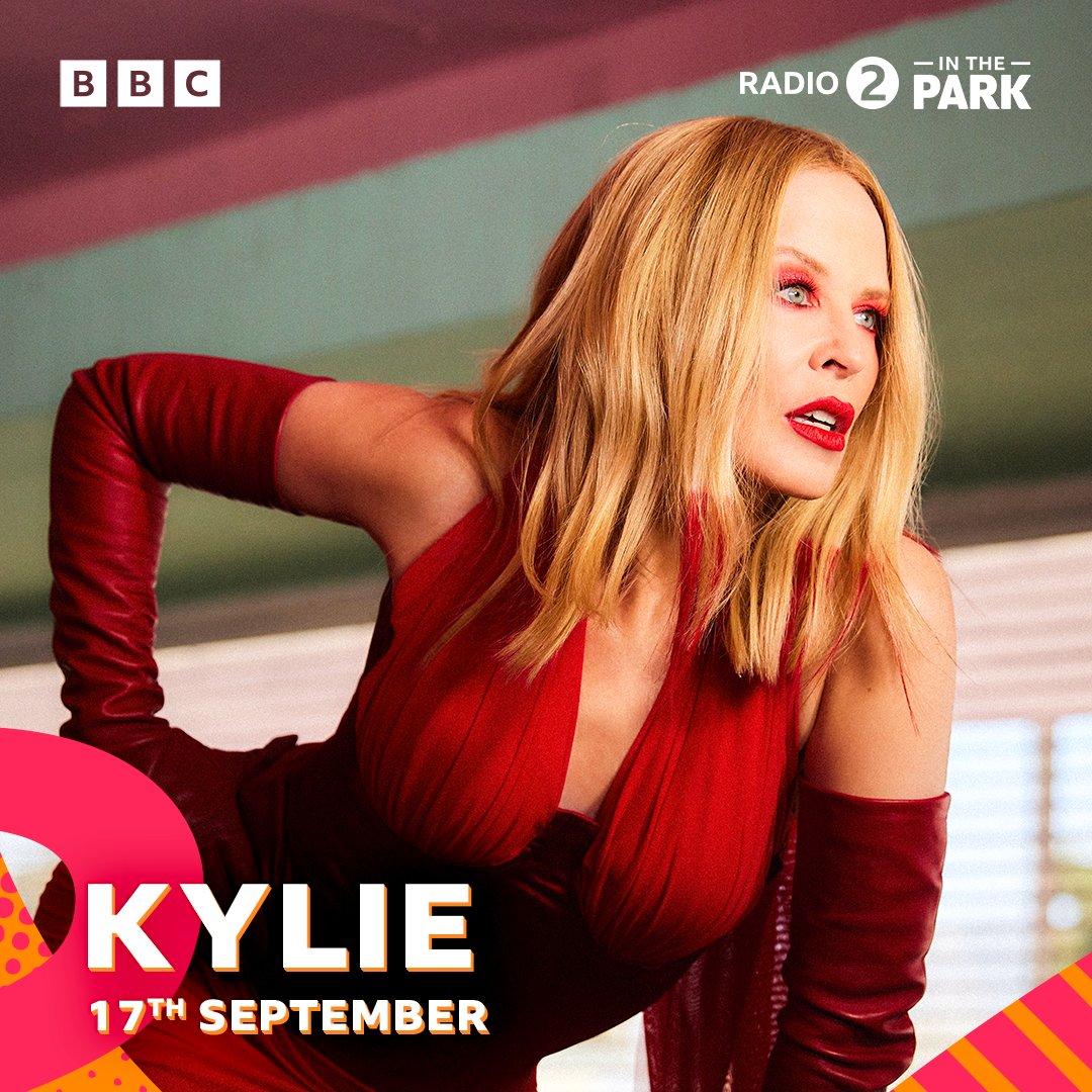 Oh paDAMMM! @kylieminogue is our Sunday night headliner at #R2inThePark 💃✨