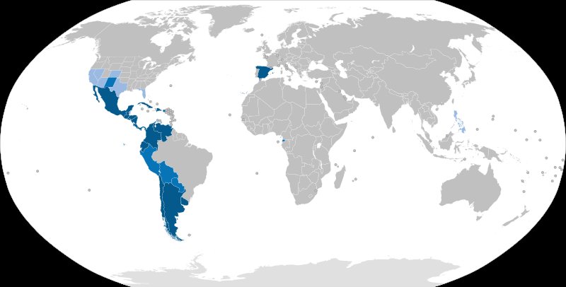AxelEversing's tweet photo. Dear @CapcomEurope . This is the list of countries where the spanish language is spoken, followed by a list of where it is an official language and a map. That's nearly 600 million people.
 We exist. 
Please translate your games.
We happen to love them.
Un abrazo. https://t.co/d3QWBxeScM